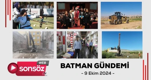 Batman Gündemi 9 Ekim 2024