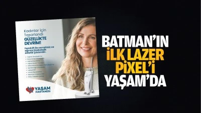 Batman’ın ilk Lazer Pixel’i Yaşam’da….