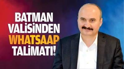 Batman Valisinden whatsaap talimatı!