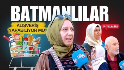 Batmanlılar alışveriş yapabiliyor mu?