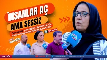 Batmanlılar konuştu; İnsanlar aç ama sessiz