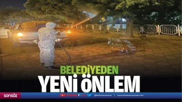 Belediyeden yeni önlem