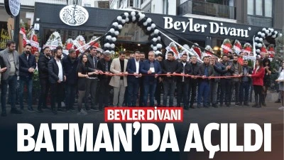 Beyler Divanı, Batman’da açıldı