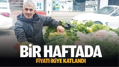 Bir haftada fiyatı ikiye katlandı