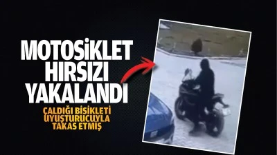 Bisiklet hırsızı yakalandı; Çaldığı bisikleti uyuşturucuyla takas etmiş