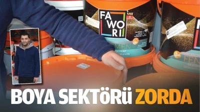 Boya sektörü zorda…