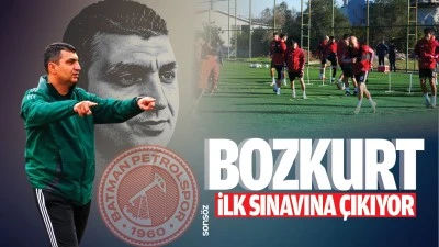 Bozkurt, ilk sınavına çıkıyor