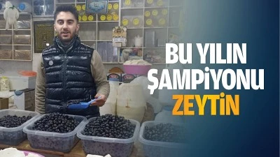 Bu yılın şampiyonu zeytin…