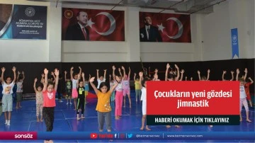 Çocukların yeni gözdesi jimnastik