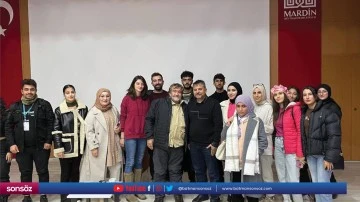 Coşkun Aral Mardin'de öğrencilerle bir araya geldi