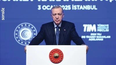 Cumhurbaşkanı Erdoğan: 2024'te ihracat rakamlarında Cumhuriyet tarihinin rekoruna imza attık