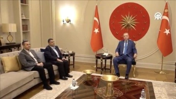 Cumhurbaşkanı Erdoğan, Hamas Lideri Heniyye'nin Oğullarını Kabul Etti