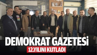 Demokrat Gazetesi, 12.yılını kutladı