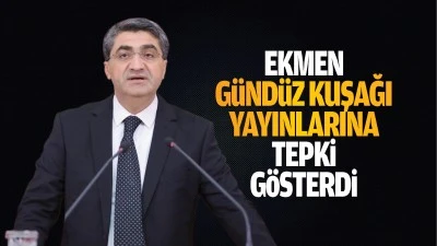 DEVA Partili Ekmen, gündüz kuşağı yayınlarına tepki gösterdi