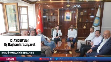 DİAYDER’den Eş Başkanlara ziyaret