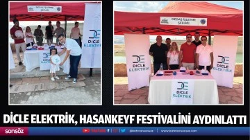 Dicle Elektrik, Hasankeyf Festivalini aydınlattı