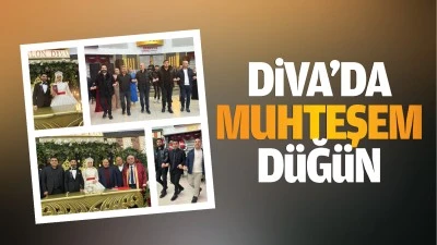 Diva'da muhteşem düğün