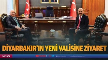 Diyarbakır’ın yeni valisine ziyaret