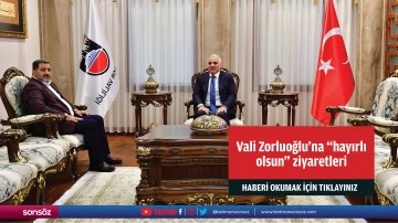 Diyarbakır Valisi Murat Zorluoğlu'na &quot;hayırlı olsun&quot; ziyaretleri