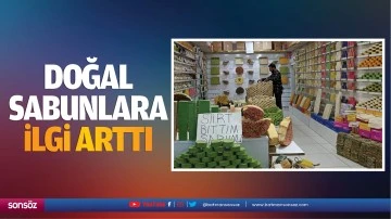 Doğal sabunlara ilgi arttı