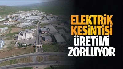 Elektrik kesintisi üretimi zorluyor