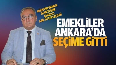 Emekliler Ankara’da seçime gitti