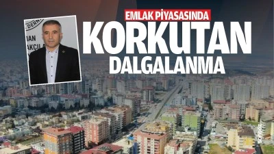 Emlak piyasasında korkutan dalgalanma…