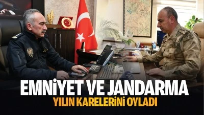 Emniyet ve Jandarma, yılın karelerini oyladı