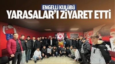 Engelli Kulübü, Yarasalar’ı ziyaret etti