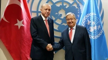 Erdoğan New York'ta BM Genel Kurulu'nda Temaslarda Bulunuyor