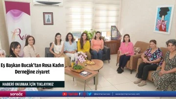 Eş Başkan Bucak’tan Rosa Kadın Derneğine ziyaret