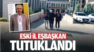 Eski il Eşbaşkan tutuklandı