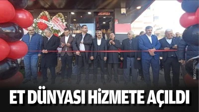 Et Dünyası hizmete açıldı 