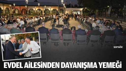 Evdel Ailesinden dayanışma yemeği 