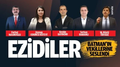 Ezidiler, Batman’ın vekillerine seslendi