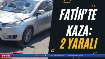 Fatih’te kaza 2 yaralı