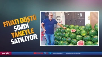 Fiyatı düştü, şimdi taneyle satılıyor