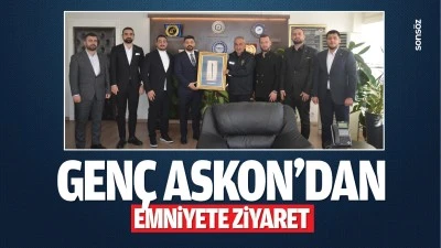 Genç ASKON’dan emniyete ziyaret…