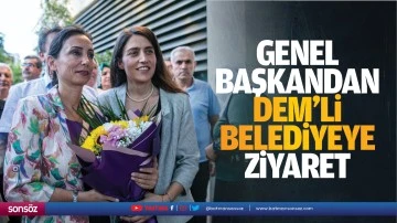 Genel Başkandan DEM’li belediyeye ziyaret