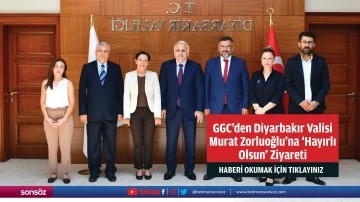 GGC’den Diyarbakır Valisi Murat Zorluoğlu’na ‘Hayırlı Olsun’ Ziyareti