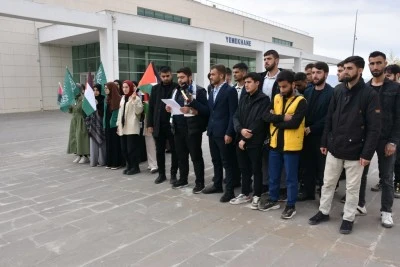  İsrail'in Gazze'ye saldırılarını protesto etti