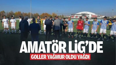  Amatör Lig’de goller yağmur oldu yağdı