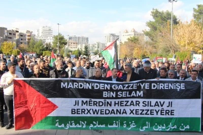  İsrail'in Gazze'ye yönelik saldırıları protesto edildi