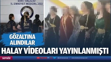Halay videosu yayınlanan kadınlar gözaltına alındı!