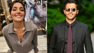 Hande Erçel ve Hakan Sabancı Amerika'da Tatilde