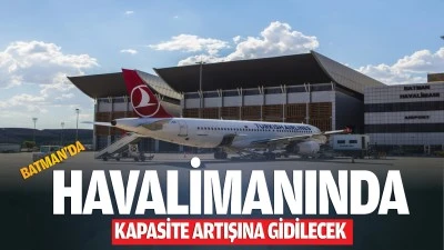 Havalimanında kapasite artışına gidilecek