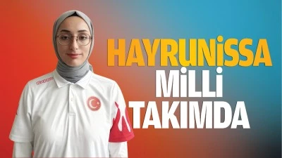 Hayrunissa Milli takımda