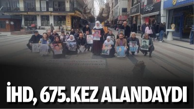 İHD, 675.kez alandaydı