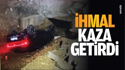 İhmal kaza getirdi