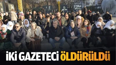 İki gazeteci öldürüldü